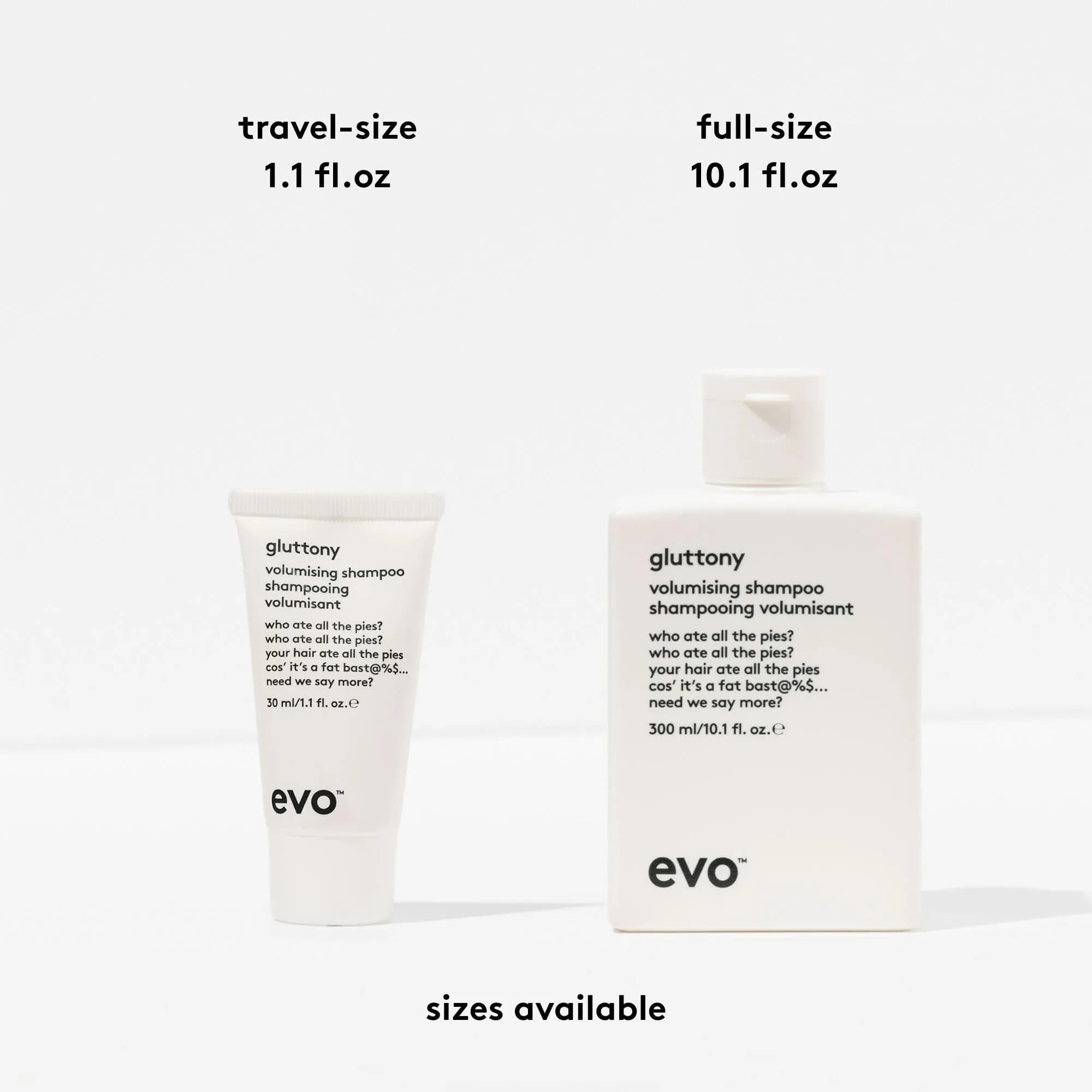 EVO Gluttony Volumizing Shampoo for Fine Hair & All Hair Types, 300ml (10.1 Fl Oz) | Builds Body & Texture - view 4