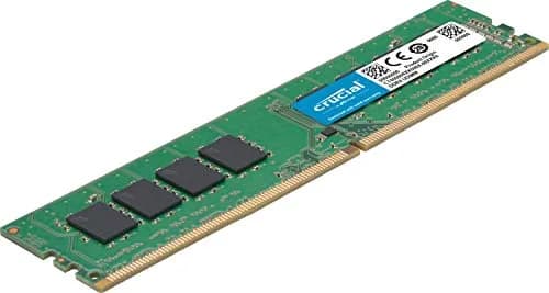 Crucial 32GB Kit (16GBx2) DDR4 DIMM 2666 MT/s | 288-pin Unbuffered Memory for Desktop thumbnail 2