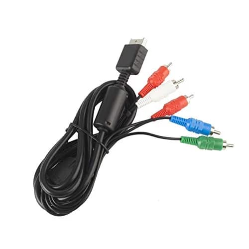 TENINYU Compatible with PS2/PS3/PS3 Slim HDTV-Ready TV HD Component AV Cable 6FT Black | Sharp Video & Sound thumbnail 7