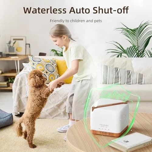 ASAKUKI Essential Oil Diffuser for Home Large 700 ml Humidifier | 32 sq m Coverage thumbnail 8