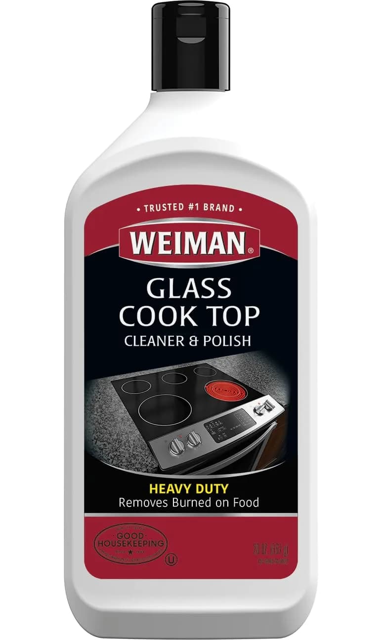 Weiman Ceramic and Glass Cooktop Cleaner and Polish 20 Ounce (591 ml) | Gentle Formula for Streak-Free Shine - main product image