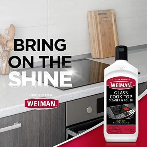 Weiman Ceramic and Glass Cooktop Cleaner and Polish 20 Ounce (591 ml) | Gentle Formula for Streak-Free Shine thumbnail 7