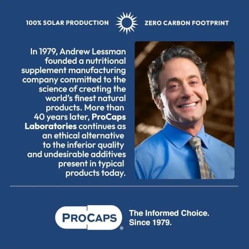 ANDREW LESSMAN ProCaps Essential Omega 3 Fish Oil 1200 mg | Premium Fish Oil Softgels for Daily Omega-3 Nutrition thumbnail 7