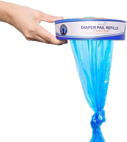 ChoiceRefill Diaper Genie Pail Refills 1300 Count (4-Pack, Blue) | 7-Layer Odor Control thumbnail 2