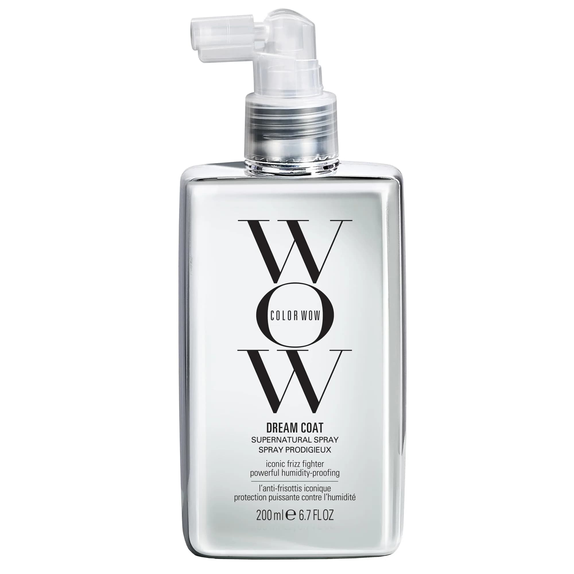 COLOR WOW Dream Coat – Anti-Humidity Frizz Control Spray for Glass Hair | 6.7 Fl Oz, Humidity-Blocking, Lasts 3-4 Washes