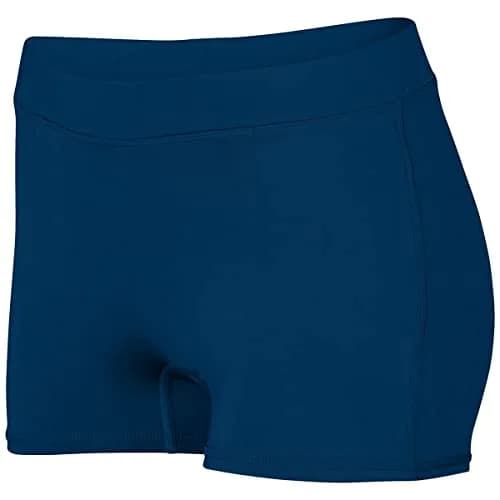 Augusta Sportswear Girls Dare Shorts Navy Medium | 4-Way Stretch & Moisture Wicking (70-120 chars) thumbnail 1