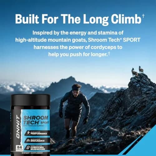 ONNIT Shroom Tech Sport Caffeine-Free Cordyceps Pre-Workout Capsules 28 Count | Supports Exercise Endurance thumbnail 8
