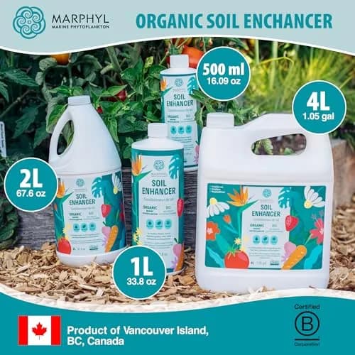 MARPHYL All-Purpose Plant Food – Organic Nutrient-Rich Fertilizer & Soil Enhancer for Indoor & Outdoor Flowers, Vegetables, Succulents, Bamboo & Hydroponics | Organic & Environmentally Safe thumbnail 2
