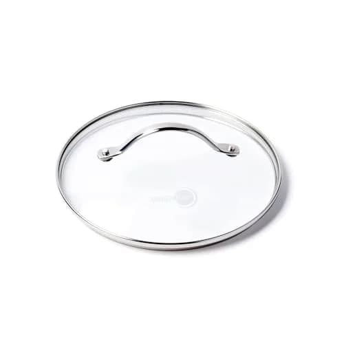 GreenPan Glass Lid with Stainless Steel Handle, 8" | Tempered Glass Oven-Safe Lid thumbnail 1