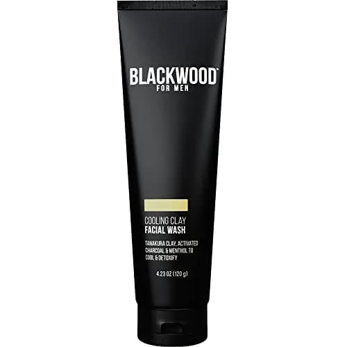 Blackwood For Men Cooling Clay Face Wash 125ml (4.23 oz) | Deep Cleansing & Acne Treatment thumbnail 1