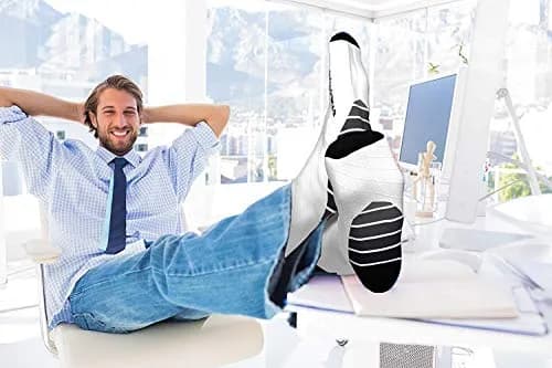 Physix Gear Compression Socks White L/XL | Support Circulation & Blood Flow (115 chars) thumbnail 7