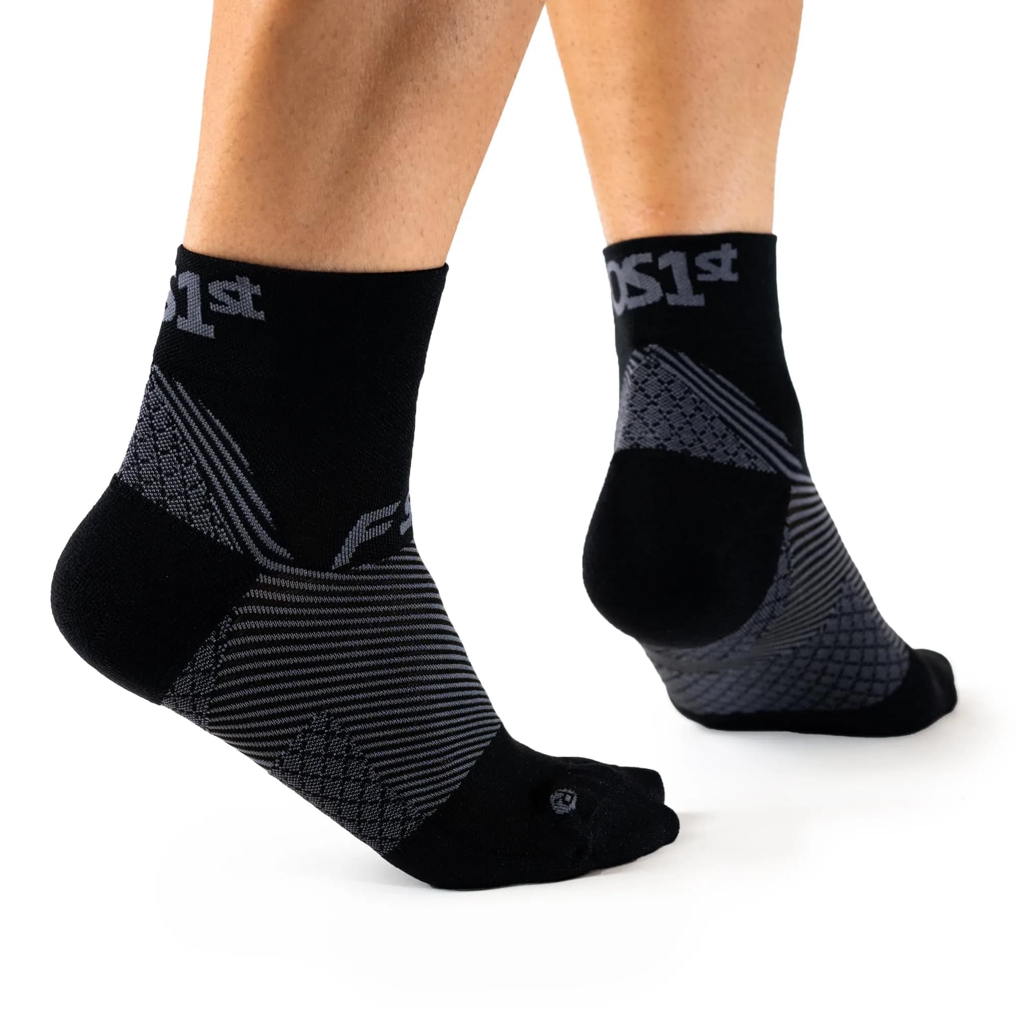 OrthoSleeve FS4 Plantar Fasciitis Compression Socks X-Large (24% LYCRA Spandex, 76% Micro-Nylon) | Medical Grade Support for Arch & Heel Pain