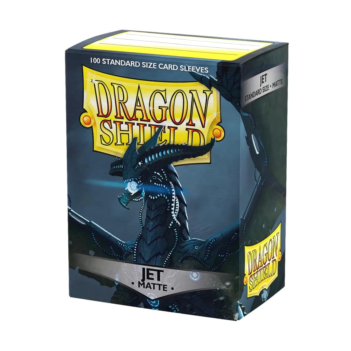 Dragon Shield Standard Size Matte Sleeves (100 CT) | Jet Matte TCG Sleeves for Pokemon, MTG, Flesh & Blood - main product image