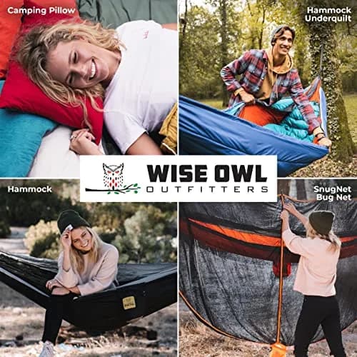 Wise Owl Outfitters Hammock Bug Net – Mosquito Net for Hammock, Lightweight Bug Netting for Camping, Hiking, Backpacking, Forest & Outdoor Use thumbnail 9