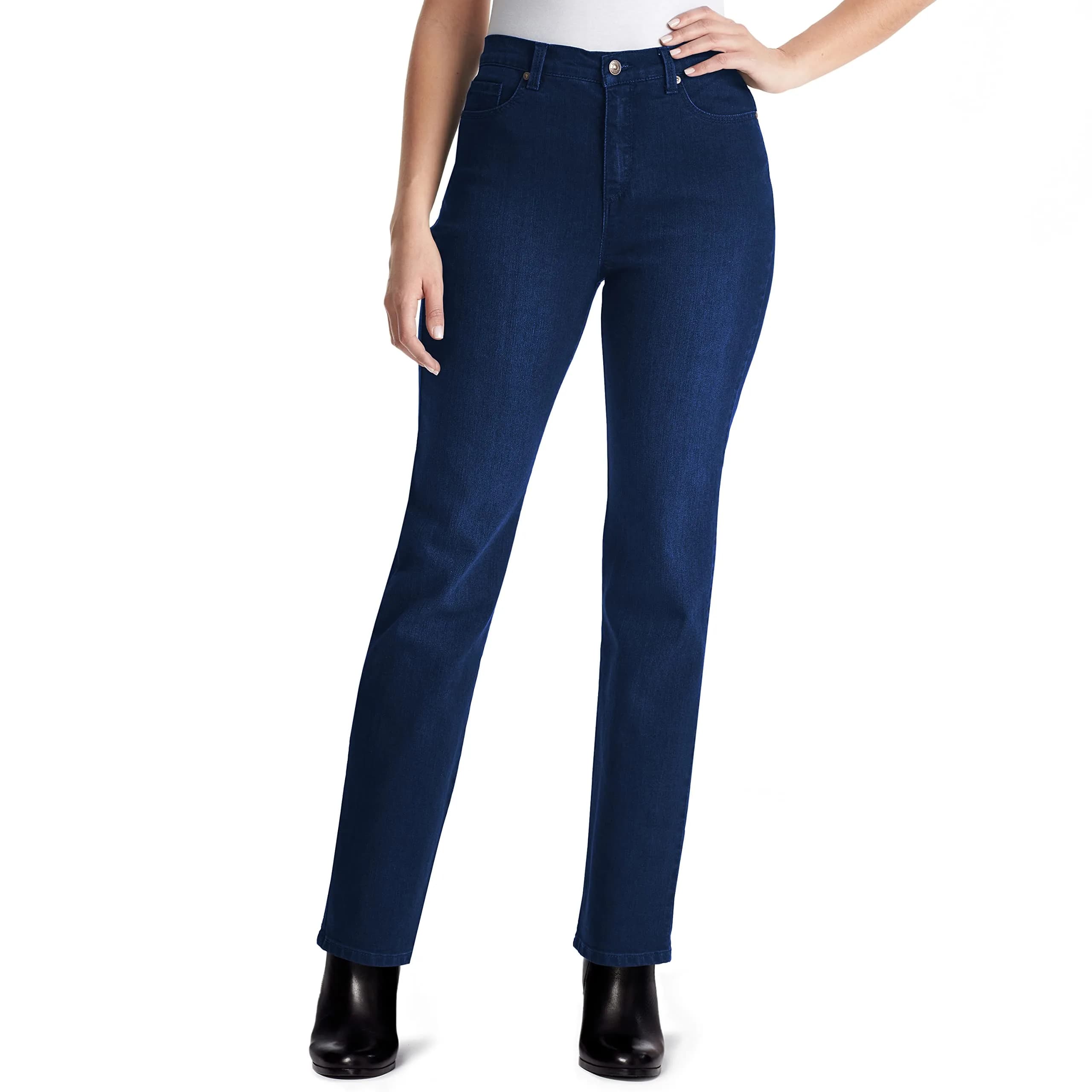 Gloria Vanderbilt Women's Amanda High Rise Tapered Jeans 12 Petite | Classic Casual Fit