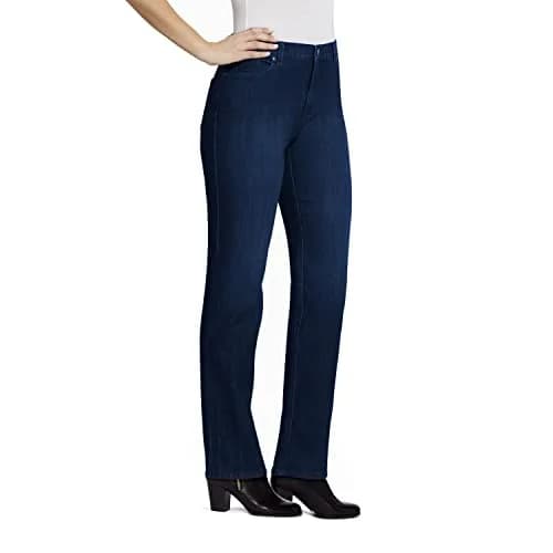 Gloria Vanderbilt Women's Amanda High Rise Tapered Jeans 12 Petite | Classic Casual Fit thumbnail 2