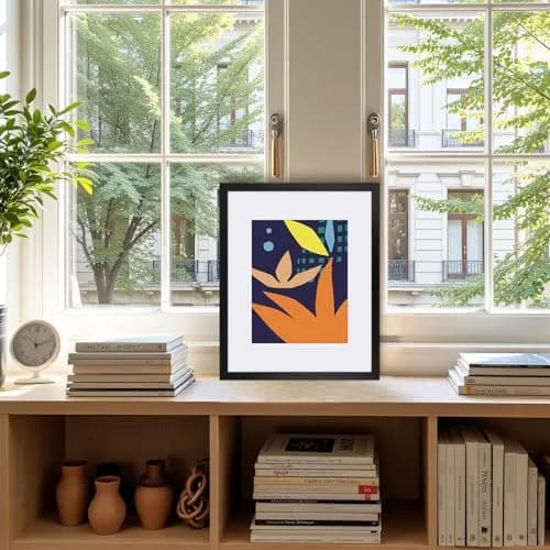 Frametory 16x20 Picture Frame with Mat for 11x14, Real Glass, Black | Modern Wall & Tabletop Decor thumbnail 8