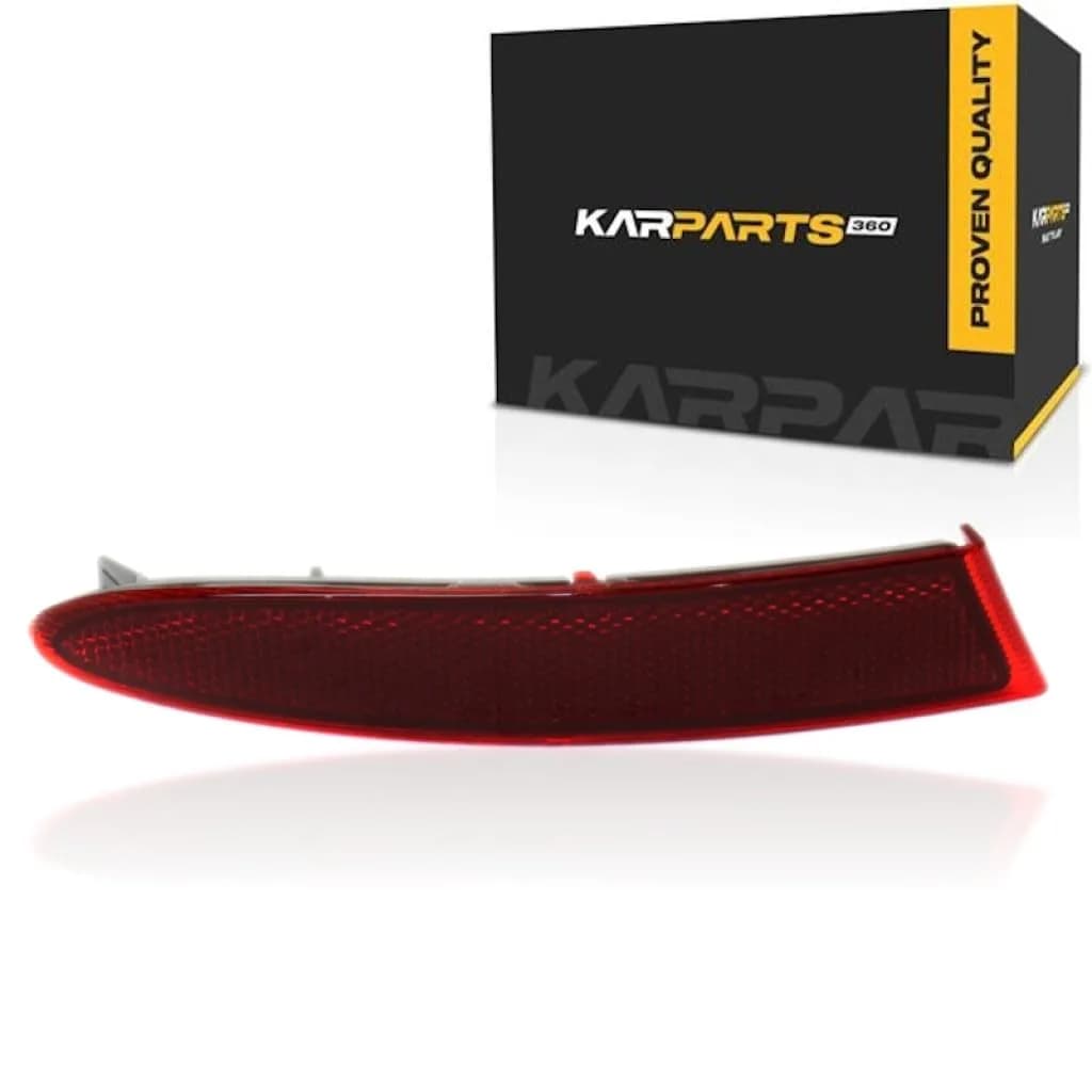 CarLights360 BMW X3 Reflector Driver Side Rear | CAPA Certified OEM Replacement 7.09in (18cm)