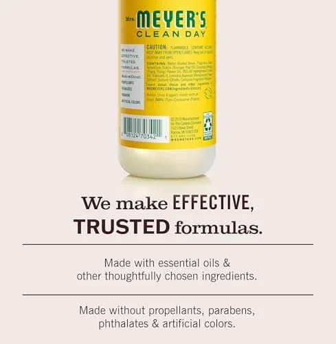 Mrs. MEYER'S Room Spray Honeysuckle 8 Fl Oz | Garden-Inspired Freshness for Indian Homes thumbnail 5
