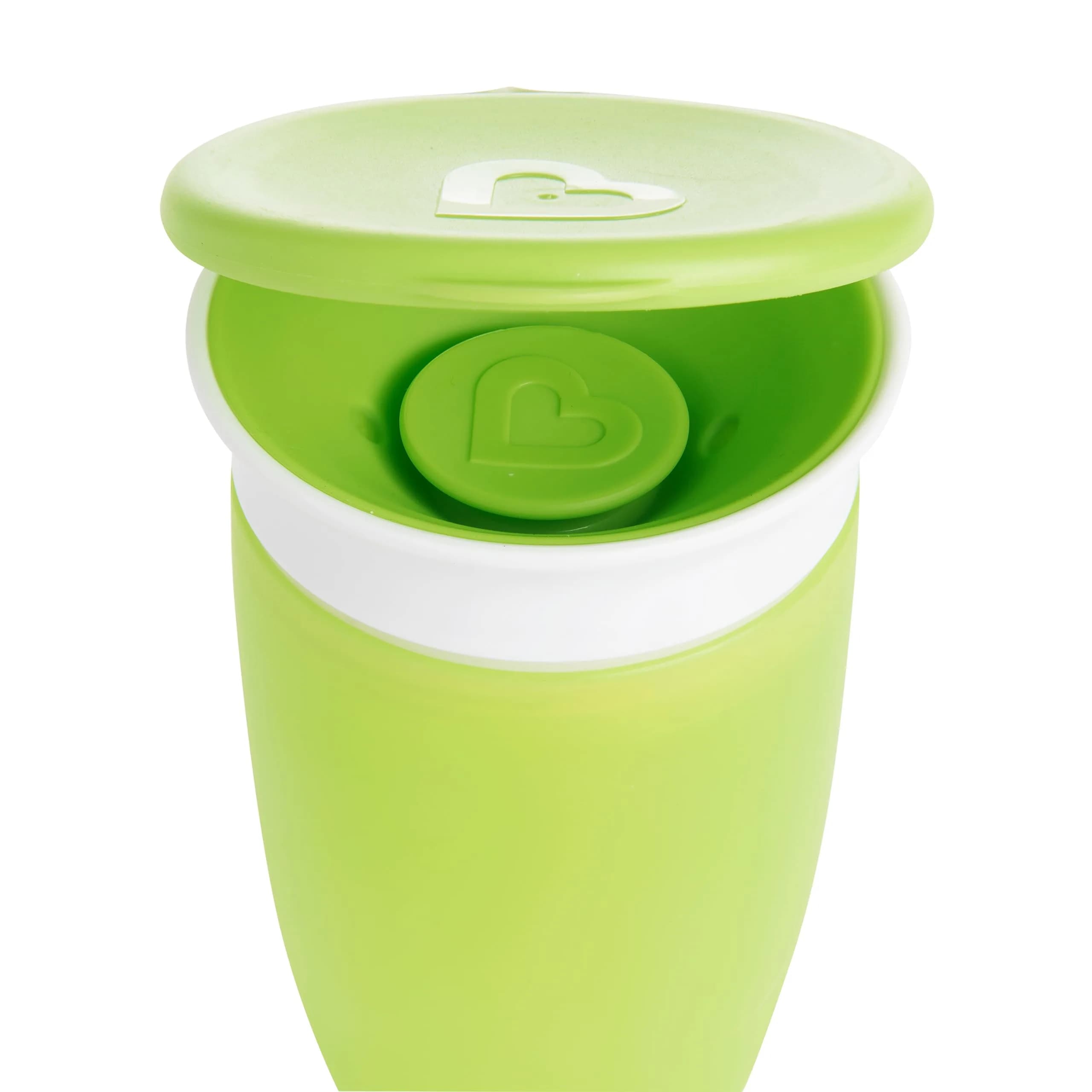 Munchkin Miracle 360 Sippy Cup Lids 4 Count Assorted Colors | BPA-Free & Dishwasher-Safe - view 3