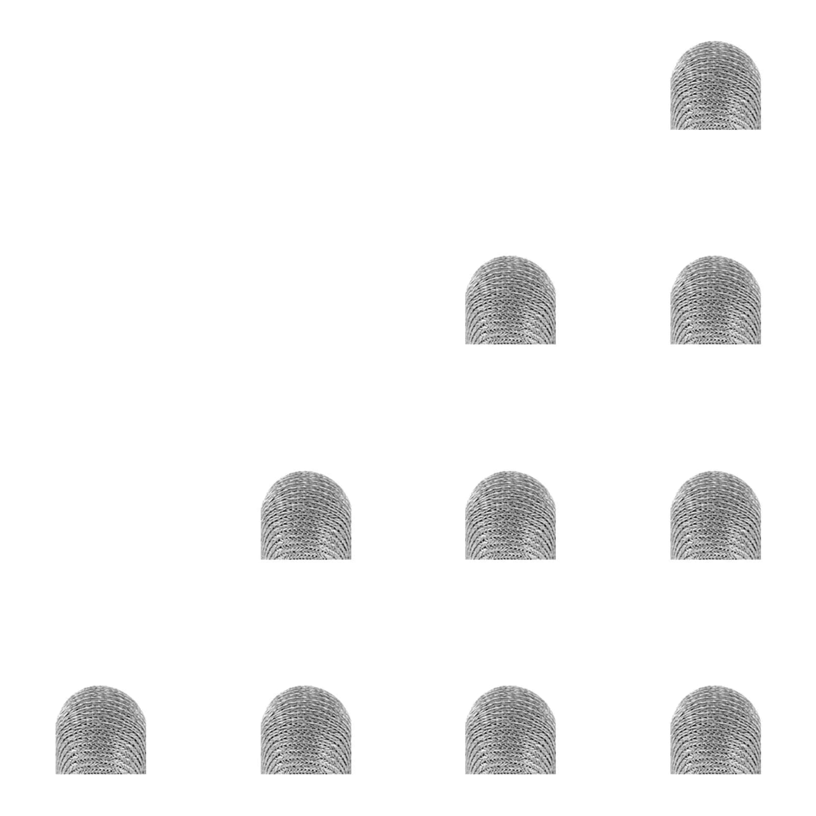 ChaoQ 7mm Stylus Pen Replacement Tips (10-Pack, 0.27-inch) | Mesh Fiber for Precise Touchscreen Use - main product image
