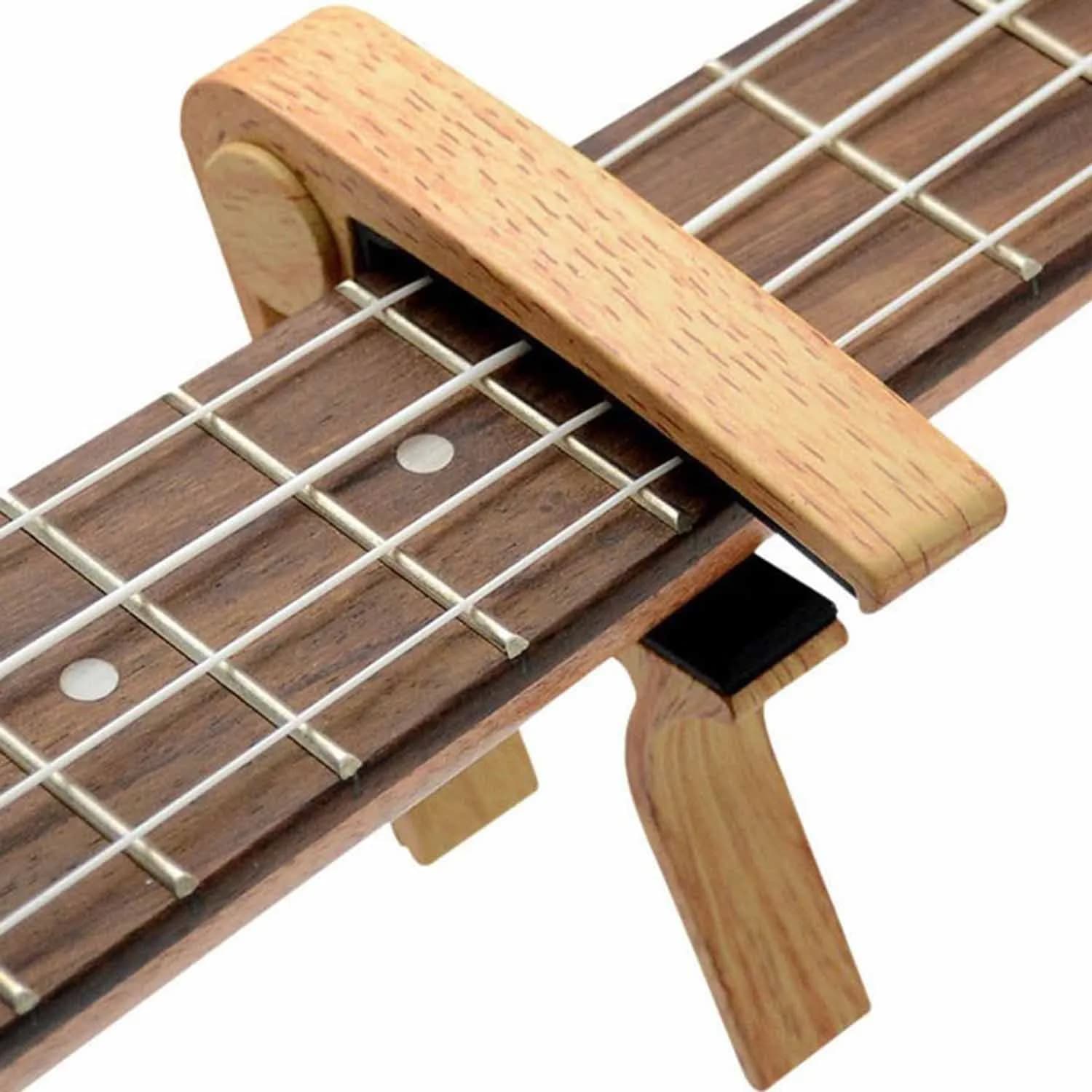 WINGO Guitar Capo for Acoustic and Electric Guitar with 5 Picks, Burlywood | Quick-Release, No Buzz, 6-String Steel Acoustic/Electric - view 7