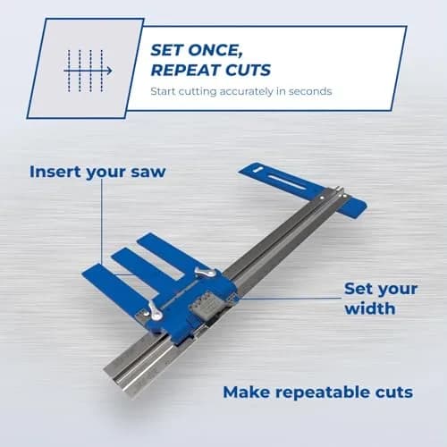 Kreg Rip-Cut Circular Saw Guide | Precision Cutting Tool for Home Improvement thumbnail 6