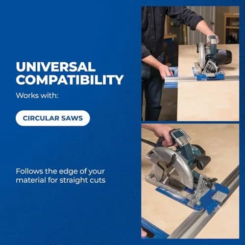 Kreg Rip-Cut Circular Saw Guide | Precision Cutting Tool for Home Improvement thumbnail 7