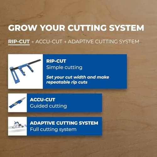 Kreg Rip-Cut Circular Saw Guide | Precision Cutting Tool for Home Improvement thumbnail 8
