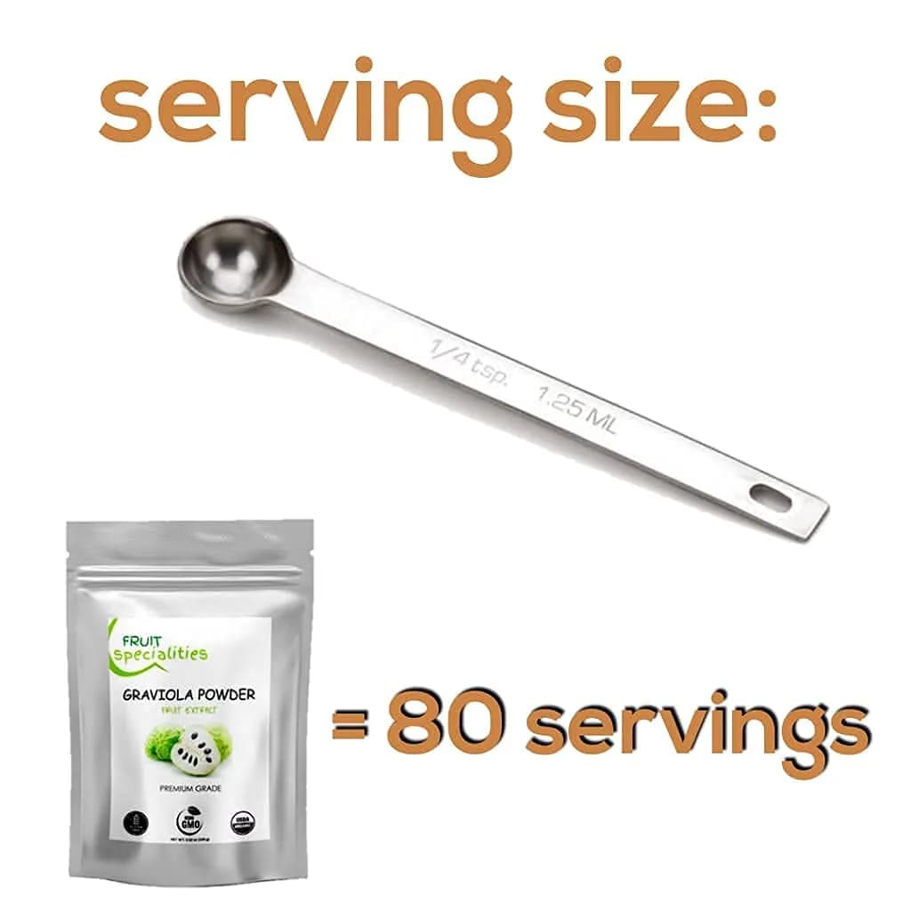 Sunrise Graviola (Soursop) Organic Fruit Powder 3.52 oz | Supports Immunity & Cell Health - main product image
