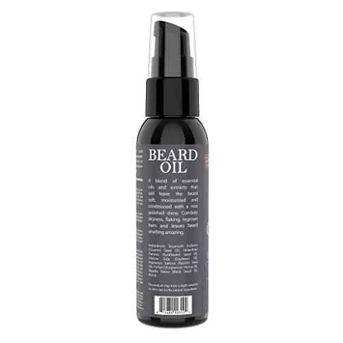Uncle Jimmy Beard Growth Oil with Biotin | Natural Beard Care for Thicker, Fuller Beard | Men's Facial Hair Treatment for Grooming | Increases Thickness and Volume 2 Fl Oz thumbnail 7