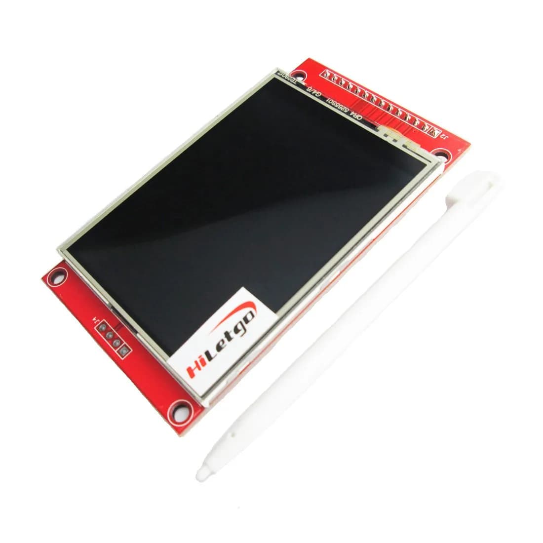 HiLetgo 2.8" SPI TFT LCD Touch Panel 240x320 with PCB | 5V/3.3V Logic Compatible — Red
