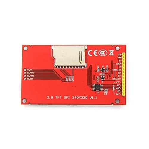 HiLetgo 2.8" SPI TFT LCD Touch Panel 240x320 with PCB | 5V/3.3V Logic Compatible thumbnail 6