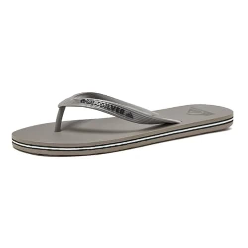 Quiksilver Molokai Flip Flops for Men, Athletic Mens Sandals, Size 13 | Water-Resistant Synthetic Rubber Straps thumbnail 1
