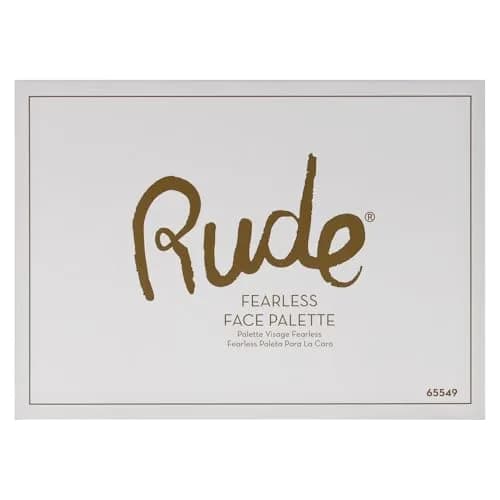 RUDE Face Palette - Fearless | High-Pigment Makeup for All Skin Tones, 0.634 oz thumbnail 5