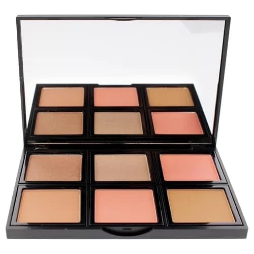 RUDE Face Palette - Fearless | High-Pigment Makeup for All Skin Tones, 0.634 oz thumbnail 2