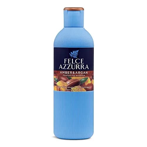 Felce Azzurra Amber & Argan Nourishing Essence Body Wash 621 ml (22 Fl Oz) | Rich Essential Oils for Soft, Perfumed Skin thumbnail 1