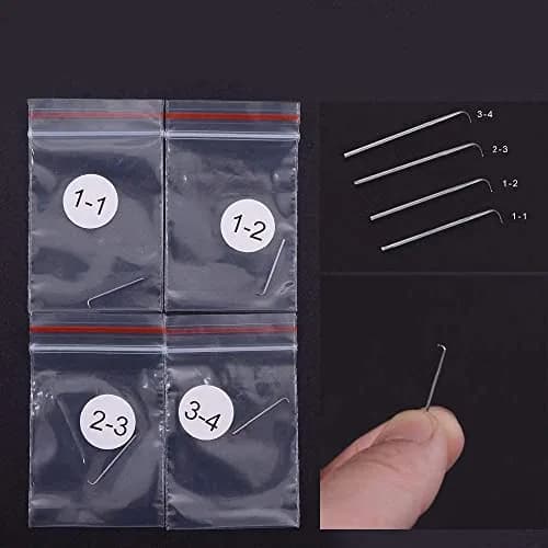 YANTAISIYU Brass Ventilating Holder with 4 Needles for Lace Wigs | 5 Piece Set thumbnail 4