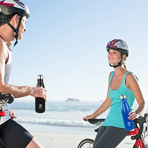 BOGI 17oz Insulated Water Bottle Double Wall Vacuum Stainless Steel Water Bottles | Leak Proof, Keeps Hot & Cold thumbnail 6