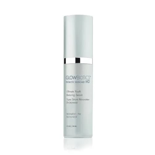 Glowbiotics Ultimate Youth 5-in-1 Restoring Serum – Anti-Aging Face Treatment with Retinol, Vitamin C, Peptides & Probiotics (1 fl oz) thumbnail 1