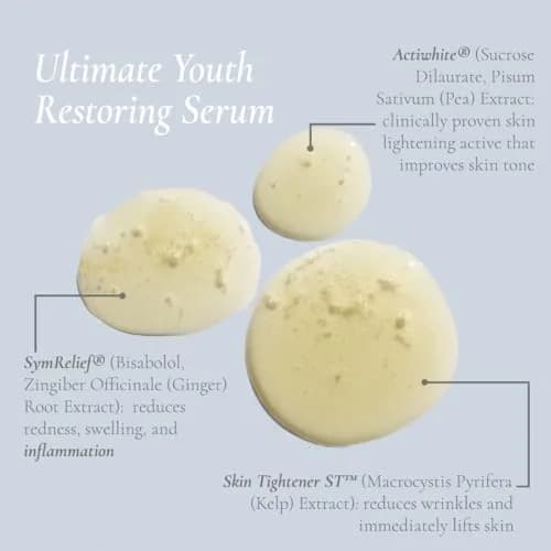 Glowbiotics Ultimate Youth 5-in-1 Restoring Serum – Anti-Aging Face Treatment with Retinol, Vitamin C, Peptides & Probiotics (1 fl oz) thumbnail 3