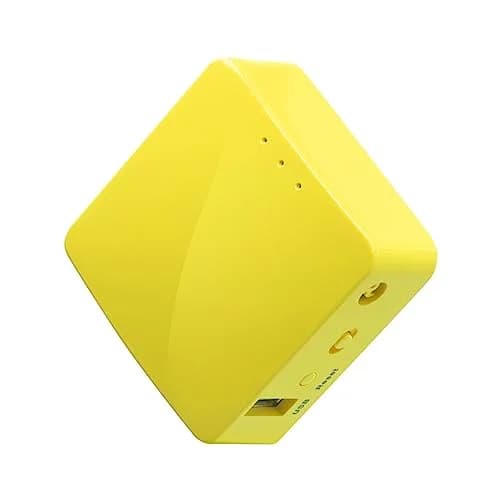 GL.iNet GL-MT300N-V2 Mango Portable Mini Travel VPN WiFi Router | 300Mbps 2.4GHz, 2 Ethernet Ports, 128MB RAM, 40g thumbnail 1