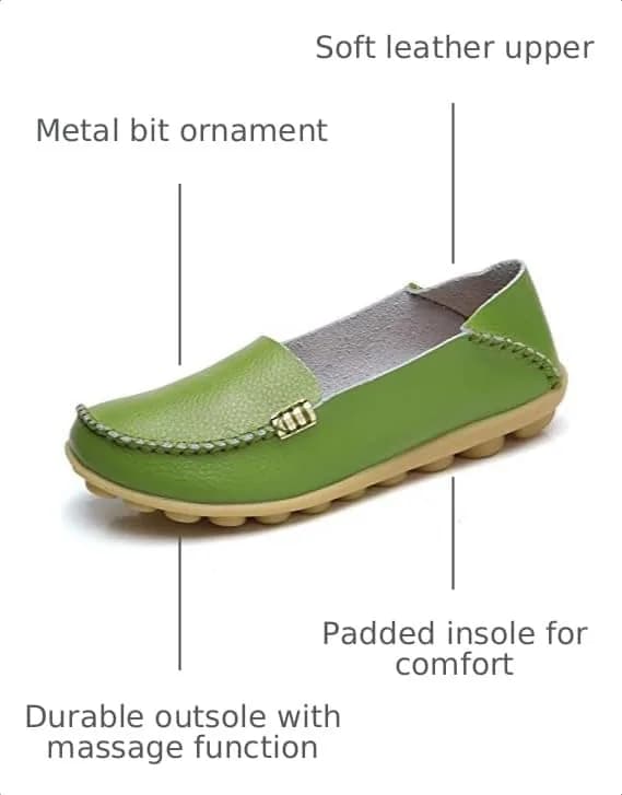 VenusCelia Women's Flat Loafer 9 M US | Breathable Comfort for Daily Wear thumbnail 4