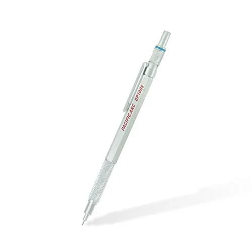 Pacific Arc Chromagraph Metal Mechanical Pencil 0.5 mm Silver | Drafting & Drawing Precision thumbnail 1