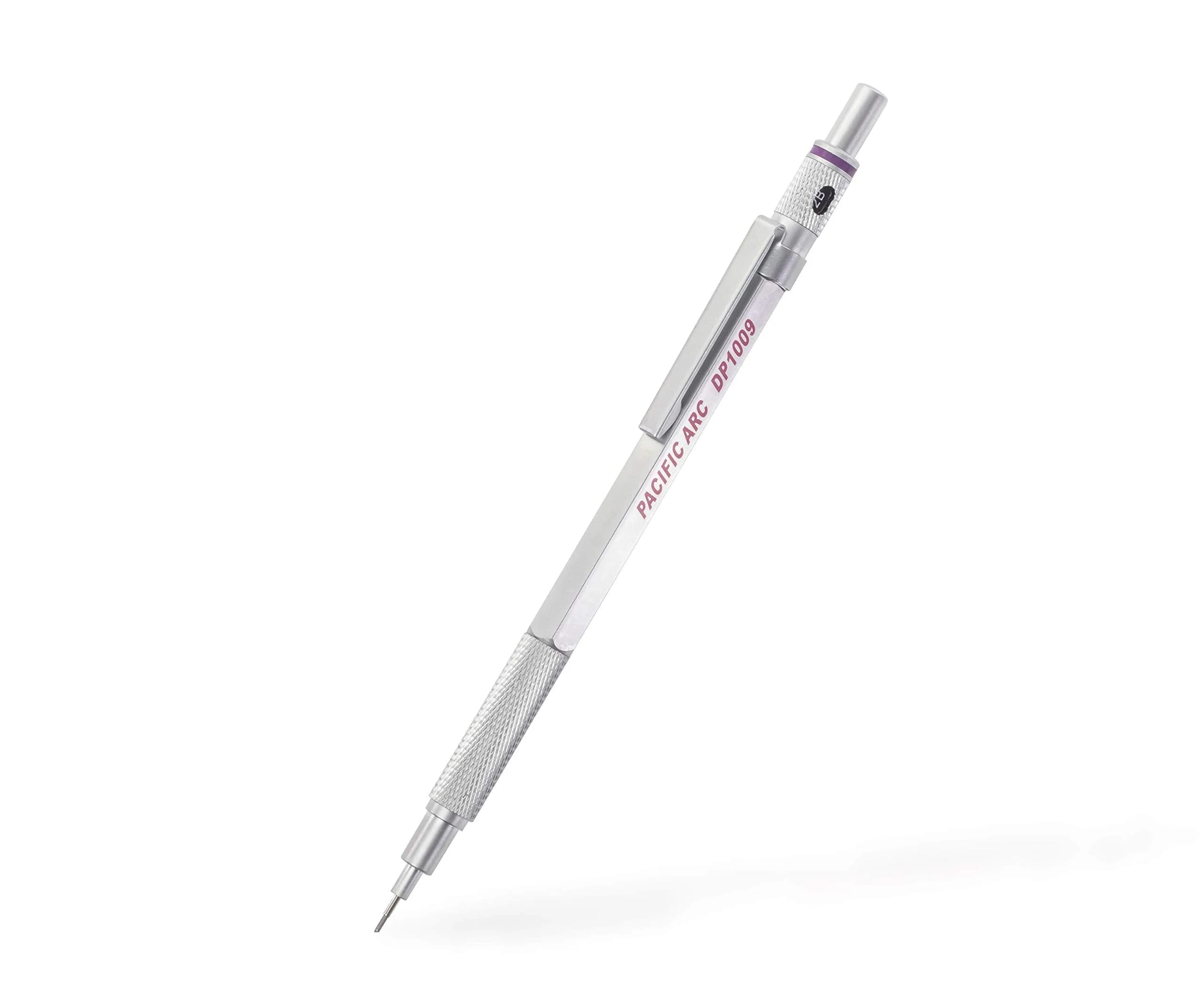Pacific Arc Chromograph Metal Mechanical Pencil 0.9 mm Silver | Drafting & Writing Tool - main product image