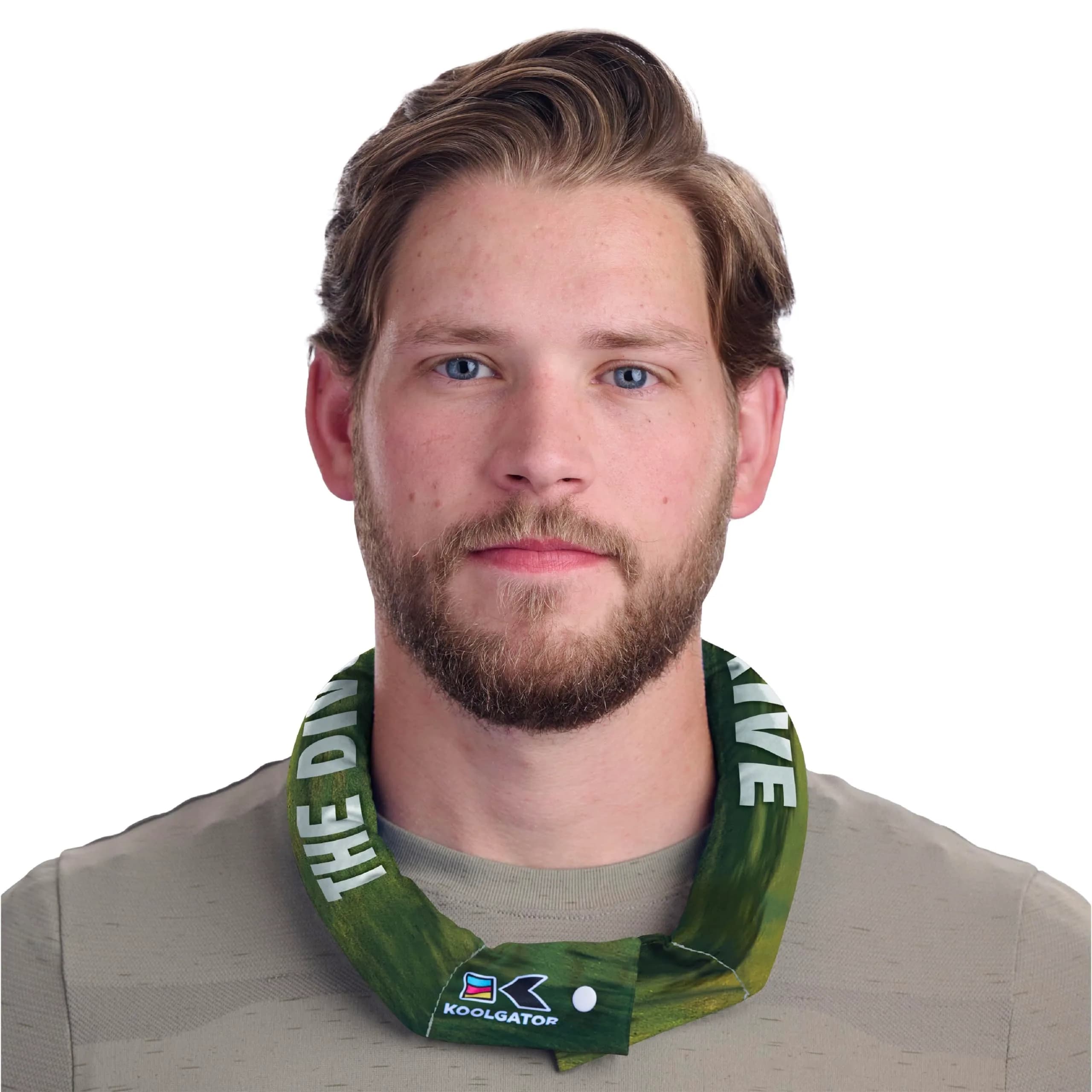 KOOLGATOR Evaporative Cooling Neck Wrap Golf Divot Drive 1 Pack | Natural Cooling Relief for Active Use — Golf Divot Drive