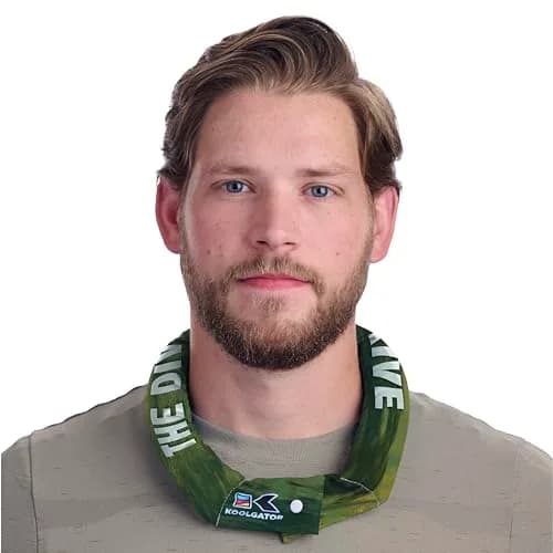 KOOLGATOR Evaporative Cooling Neck Wrap Golf Divot Drive 1 Pack | Natural Cooling Relief for Active Use thumbnail 1