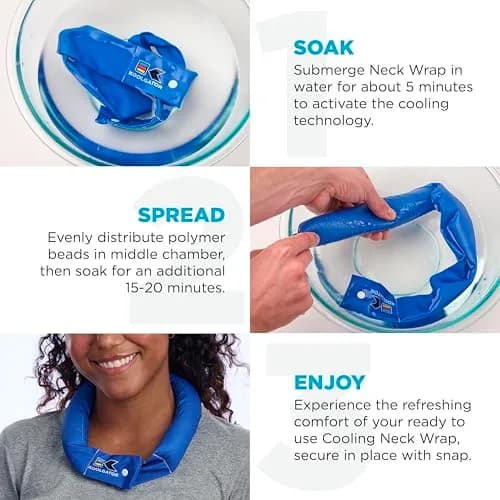 KOOLGATOR Evaporative Cooling Neck Wrap Scorpion/OCP Camo 1 Pack | USA-Designed Cooling Relief thumbnail 6