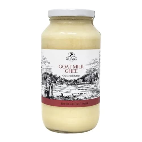Mt. Capra Goat Milk Ghee | Pasture Raised & Unsalted | 24 Fl Oz thumbnail 1
