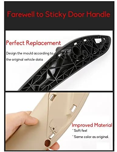Jaronx Beige Left Front Door Handle Replacement for BMW 3 Series 4 Series (1 Piece) thumbnail 8